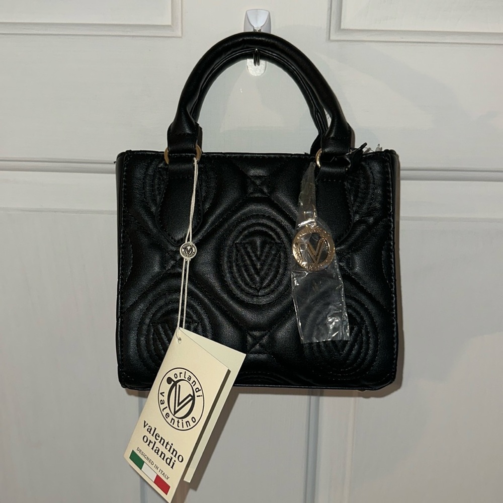 NWT - Valentino Orlandi Small Top Handle/Crossbody Bag